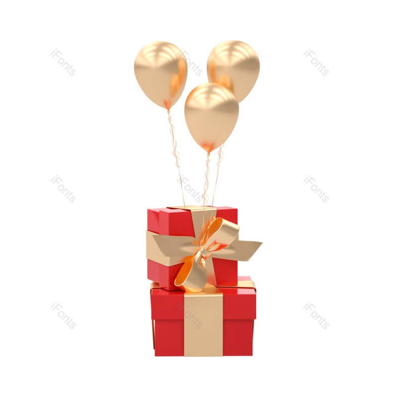 素材图片,气球元素,促销PNG,感恩节免抠素材